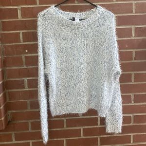 Gently used H&M fuzzy sweater in size large!